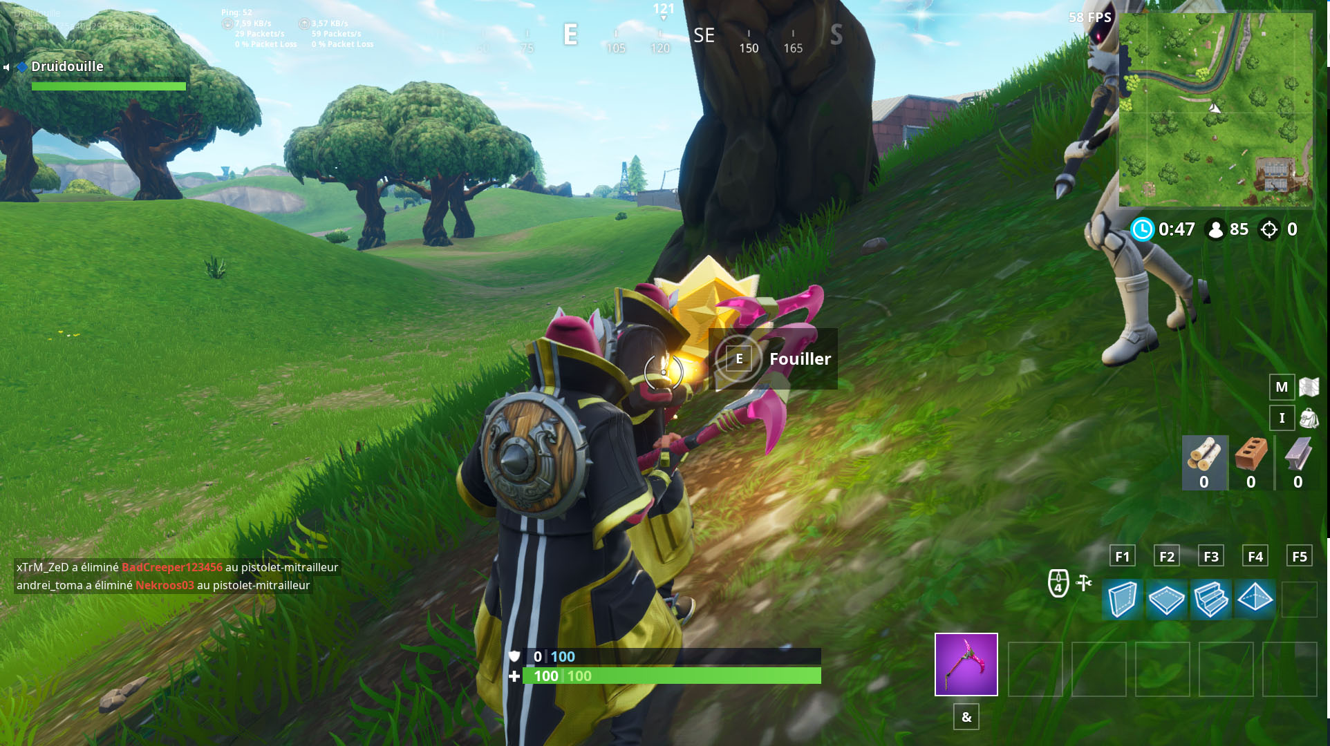 Fortnite : Suivre la carte au trésor trouvée à Dusty Divot, défi